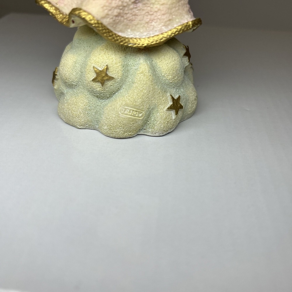 Jaimy Angel Girl Figurine Pink Dress‎ Trumpet Stars 7" SKU 1231 - Picture 5 of 9